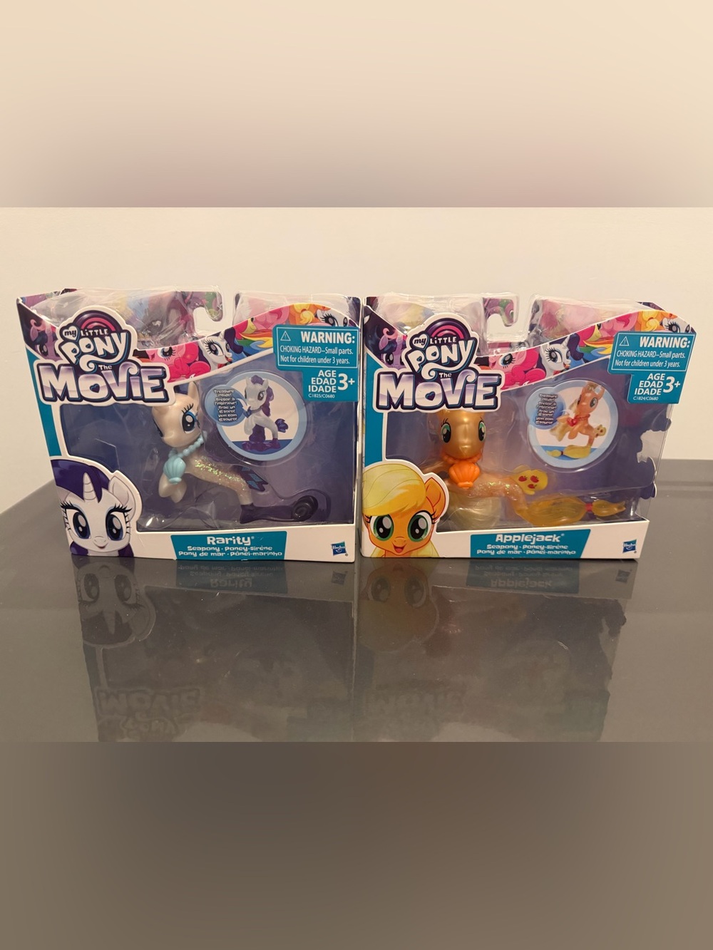My little pony the movie Applejack and Rarity